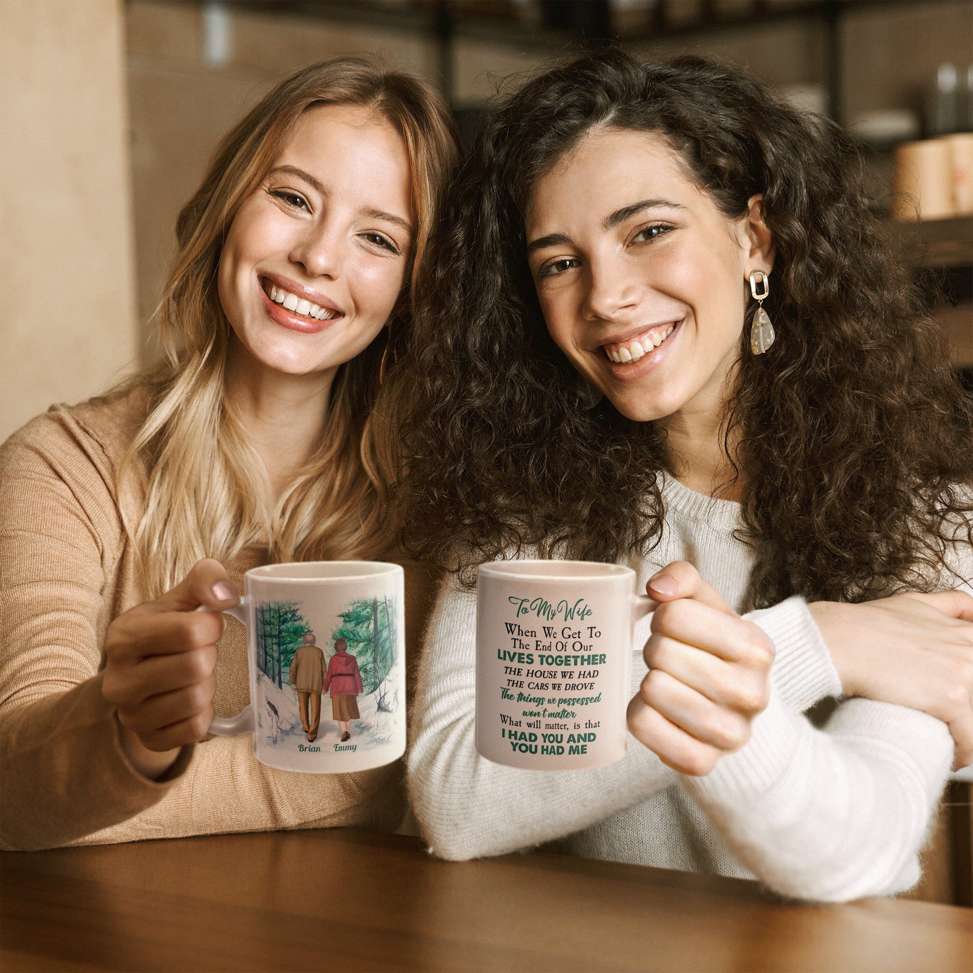 When We Get To The End - Personalized Mug - Birthday Gift For Wife, Husband