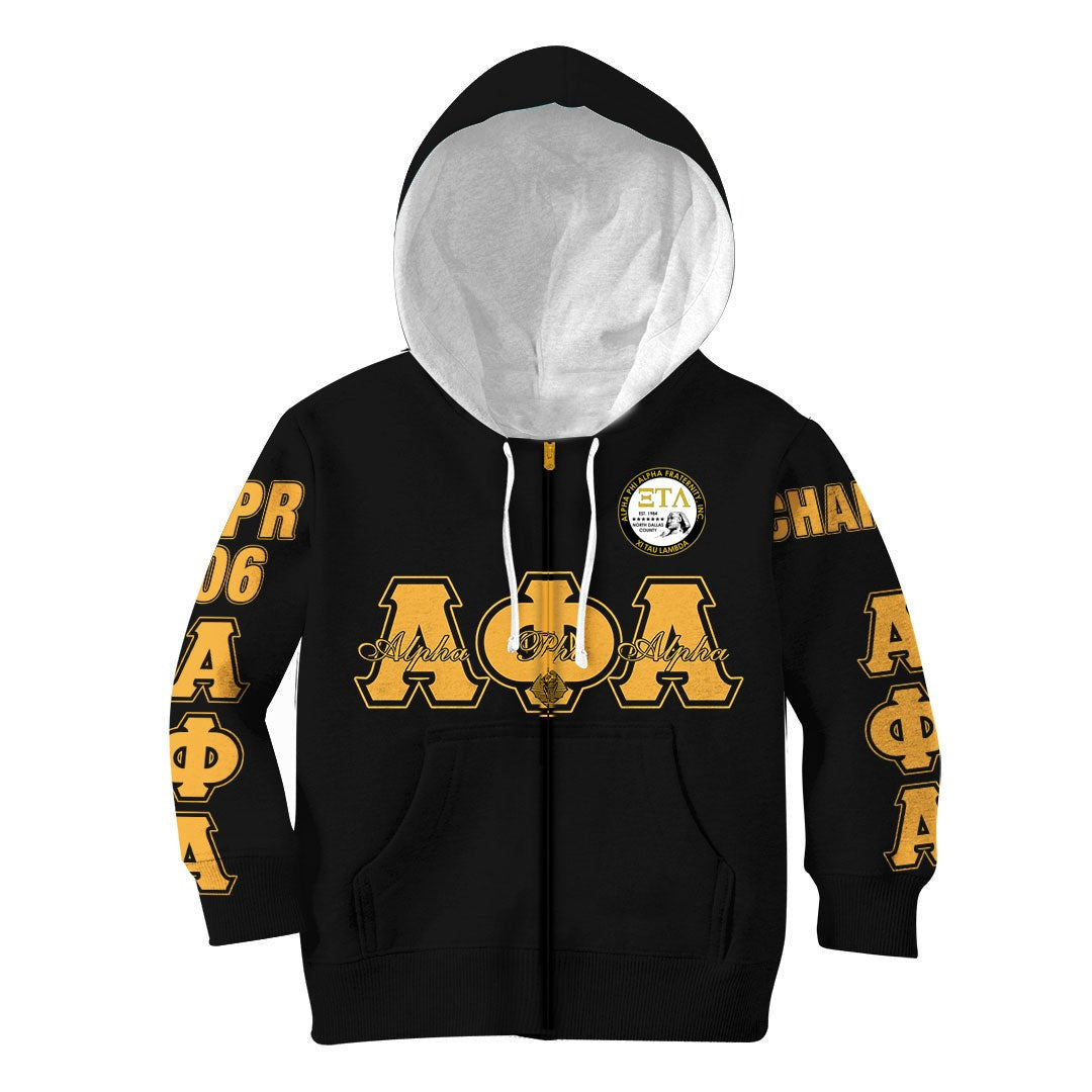 Fraternity Hoodie - Alpha Phi Alpha - Xi Tau Lambda Hoodie