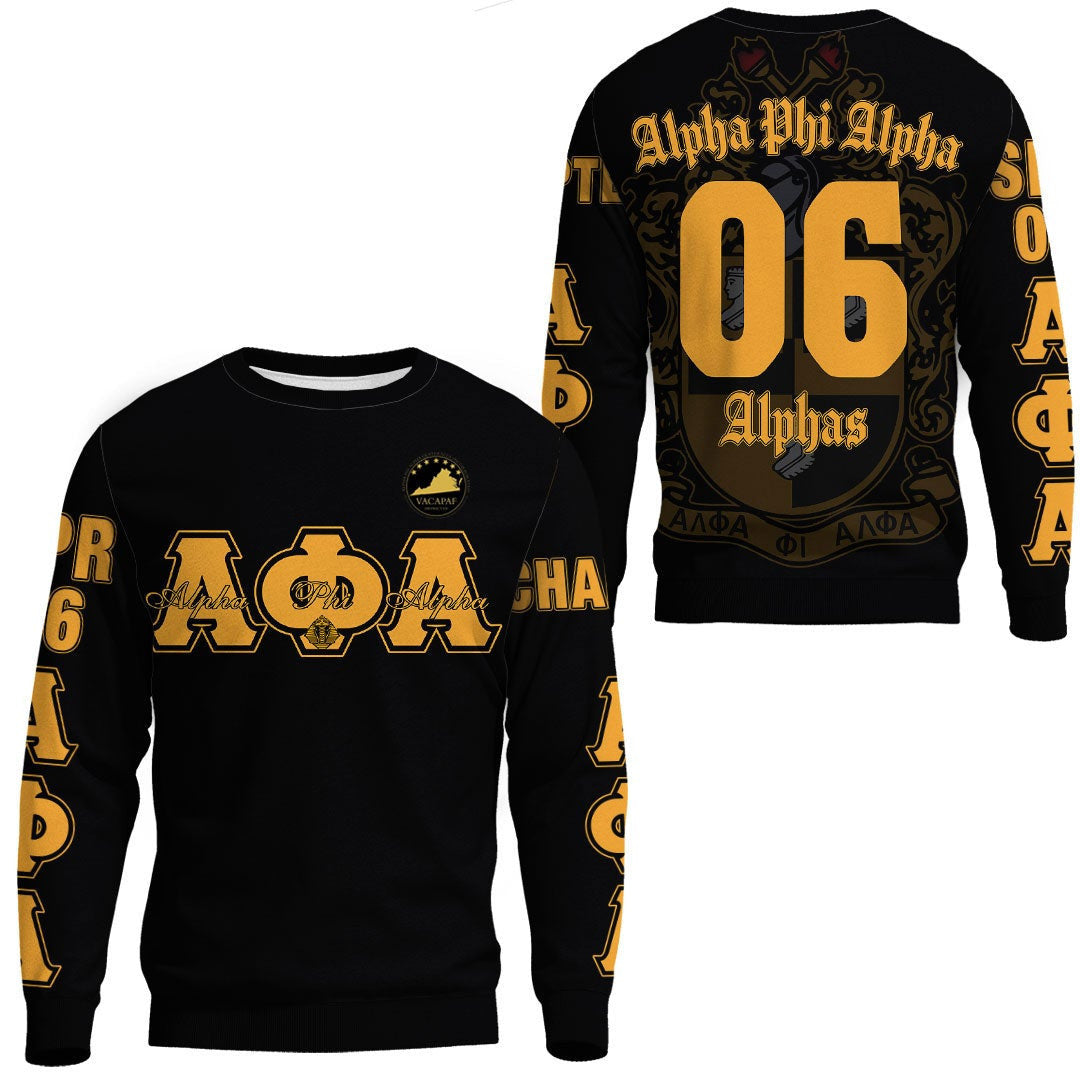 Fraternity Sweatshirt - Alpha Phi Alpha Vacapaf Eastern Region Of Alpha Phi Alpha Fraternity Sweatshirt