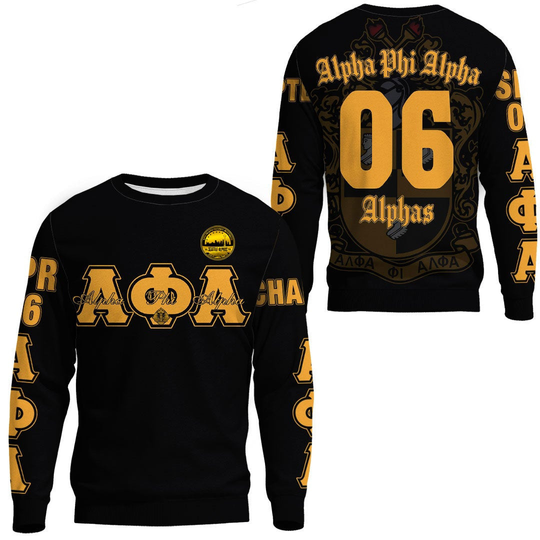 Fraternity Sweatshirt - Alpha Phi Alpha Seattle Alphas Sweatshirt