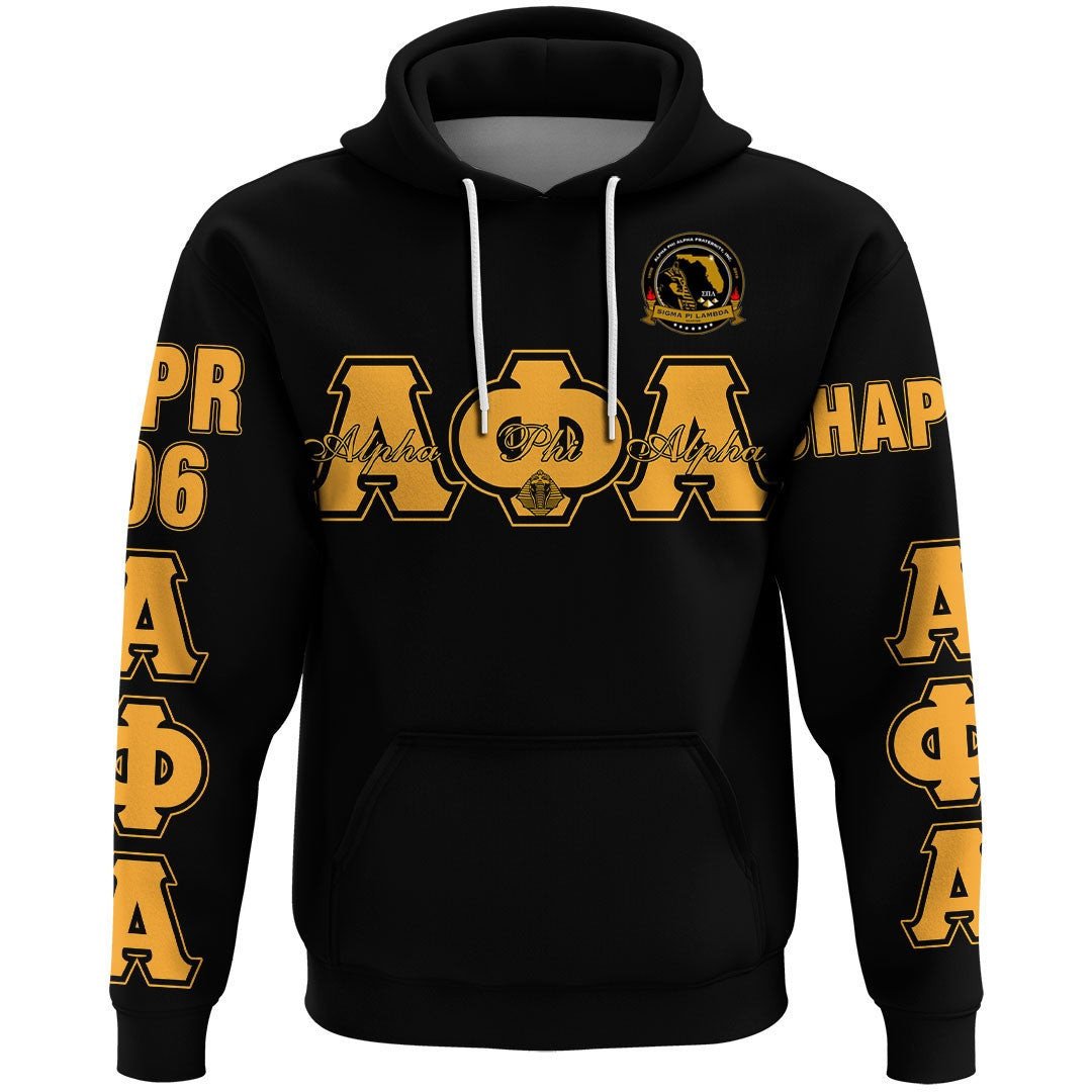 Fraternity Hoodie - Alpha Phi Alpha - Sigma Pi Lambda Hoodie