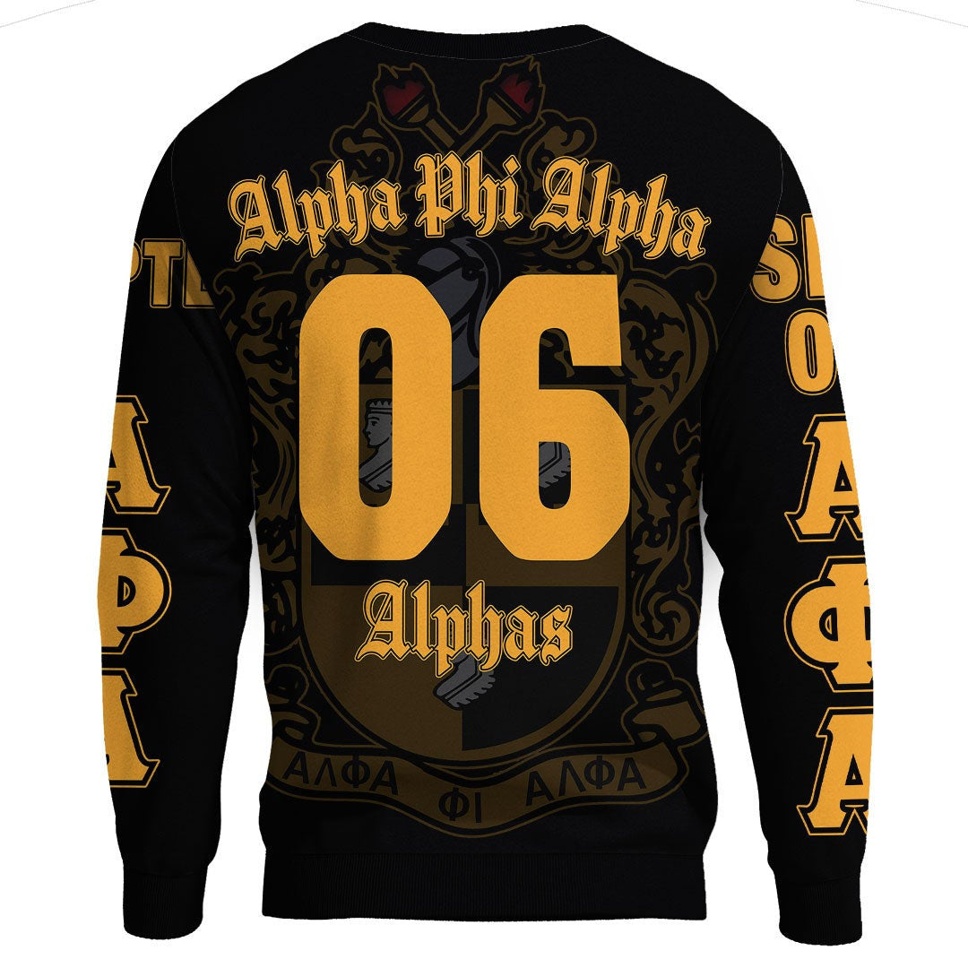 Fraternity Sweatshirt - Alpha Phi Alpha Willis L Lonzer Iii Sweatshirt