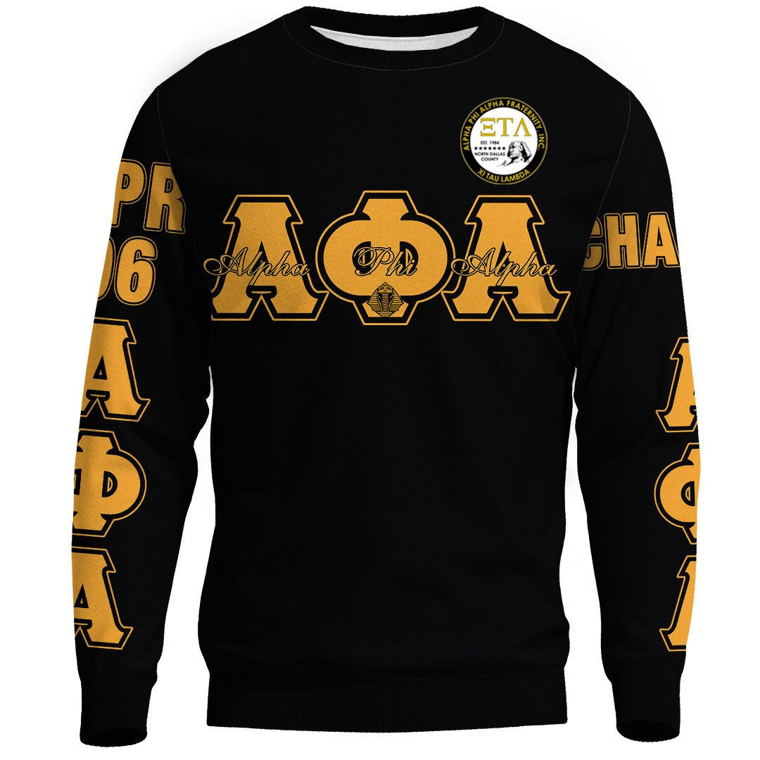 Fraternity Sweatshirt - Alpha Phi Alpha Xi Tau Lambda Sweatshirt