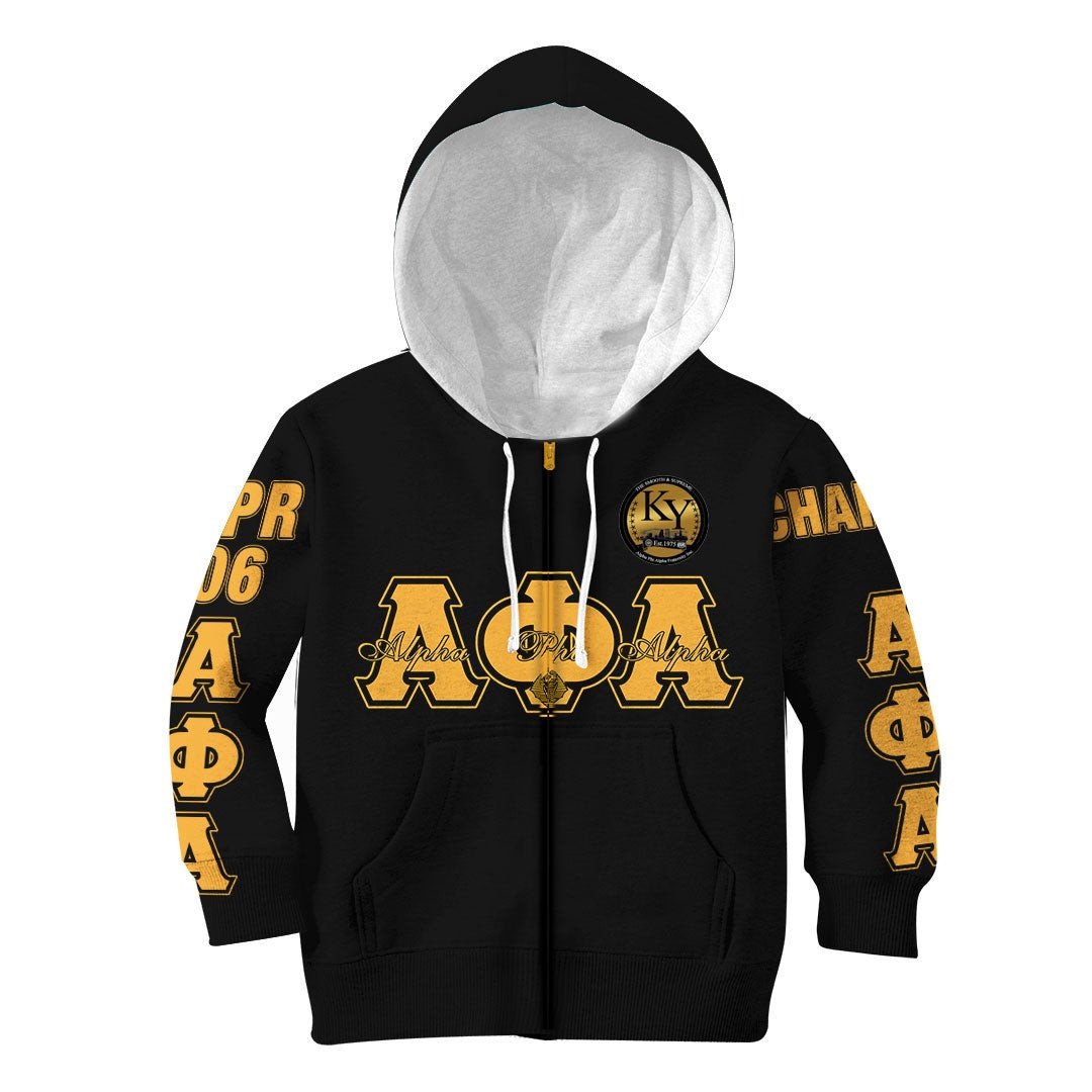 Fraternity Hoodie - Alpha Phi Alpha - Kappa Upsilon Hoodie