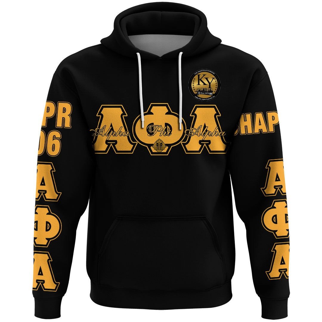 Fraternity Hoodie - Alpha Phi Alpha - Kappa Upsilon Hoodie