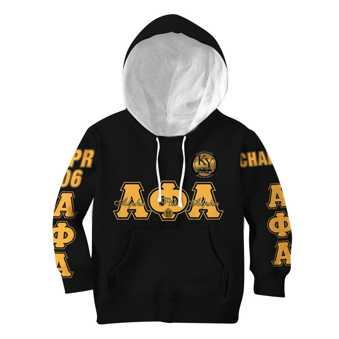 Fraternity Hoodie - Alpha Phi Alpha - Kappa Upsilon Hoodie