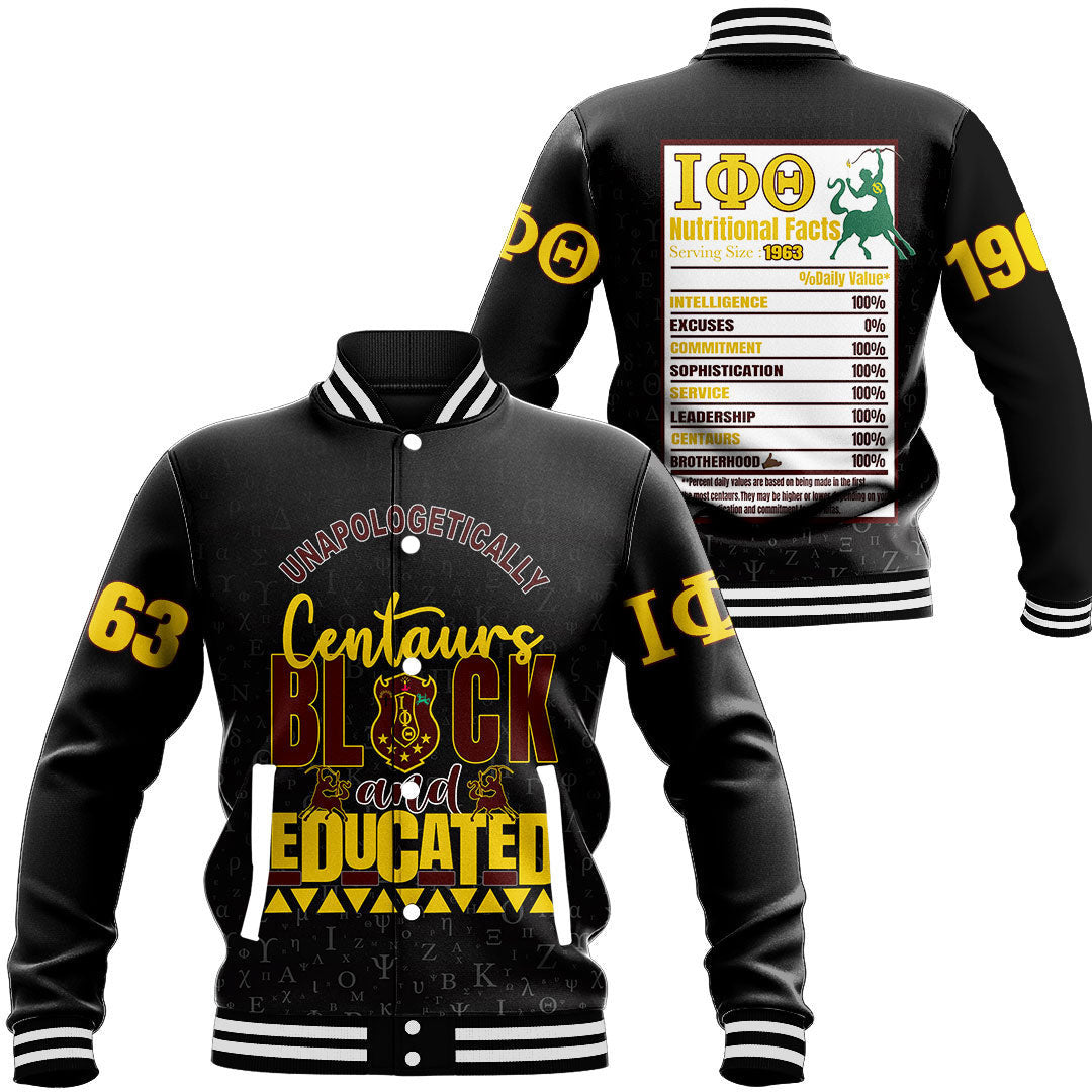 Fraternity Jacket - Iota Phi Theta Baseball Jacket A35