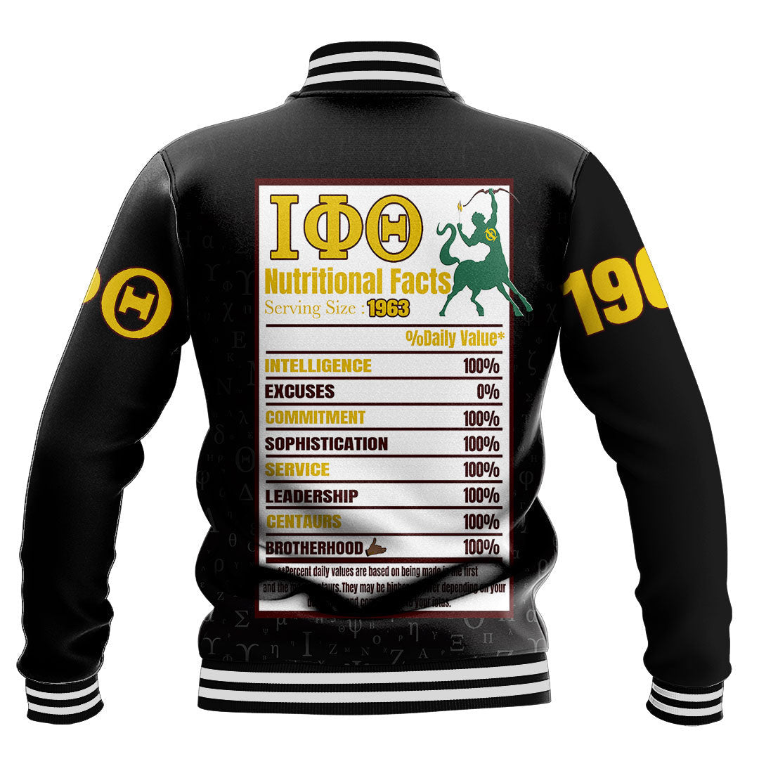 Fraternity Jacket - Iota Phi Theta Baseball Jacket A35