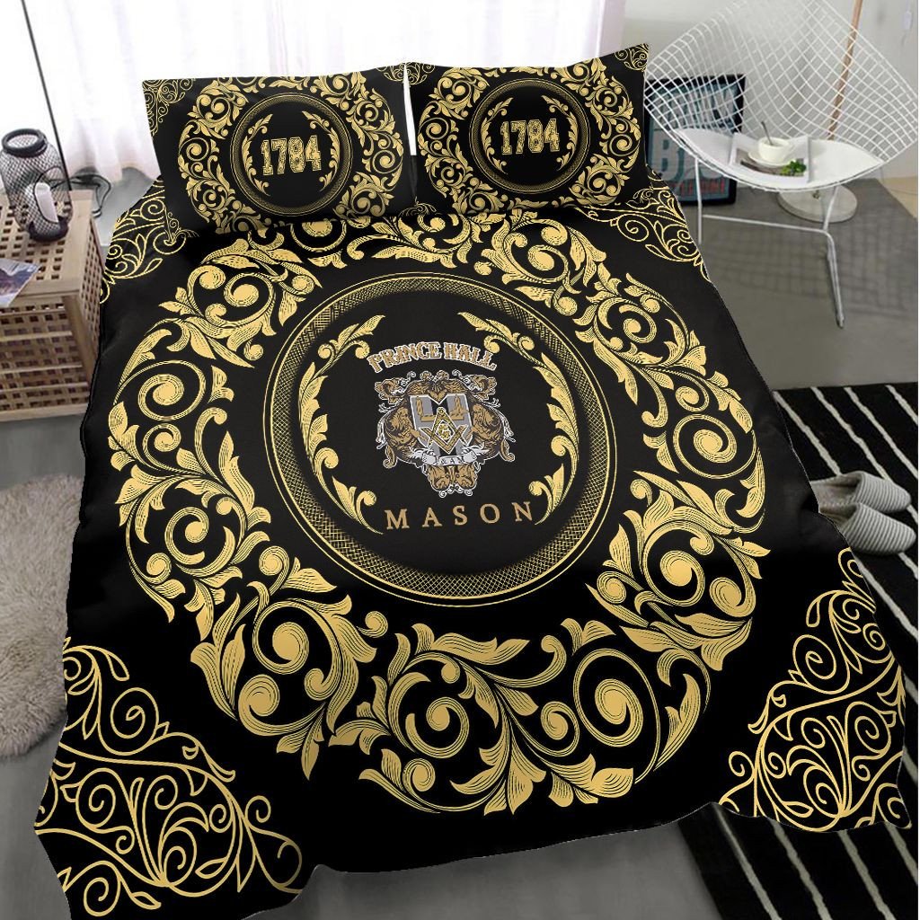 Fraternity Bedding Set - Freemasonry Royal Bedding Set