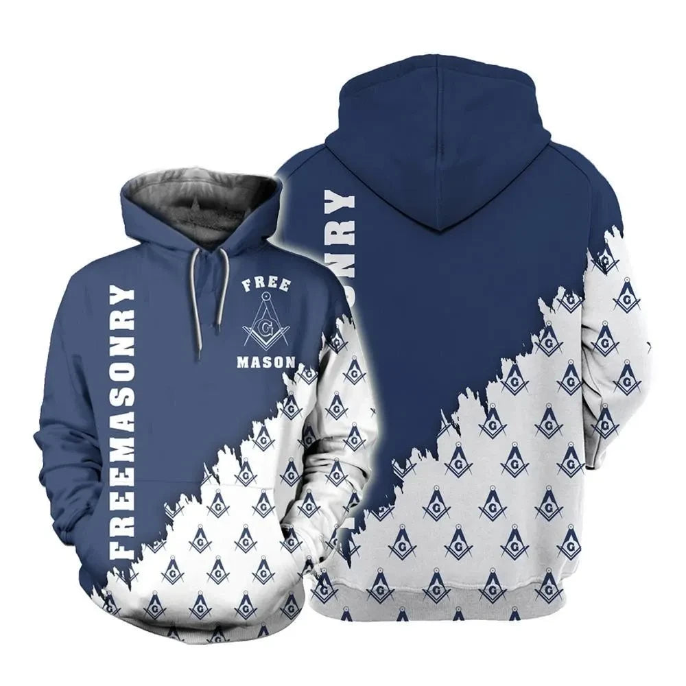 Fraternity Hoodie - Freemasonry Hoodie - Compass 1 Style