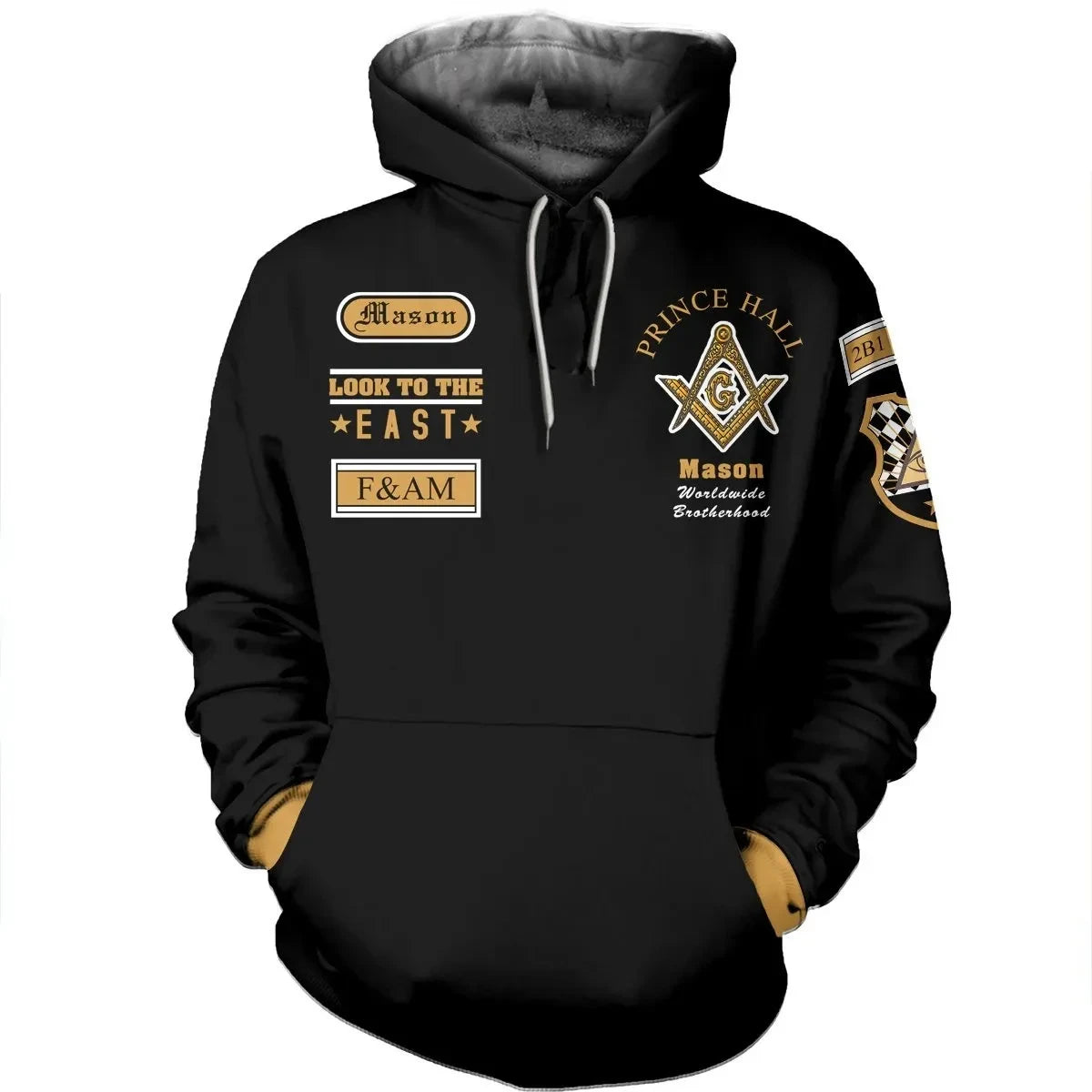 Fraternity Hoodie - Medieval Freemasonry Hoodie