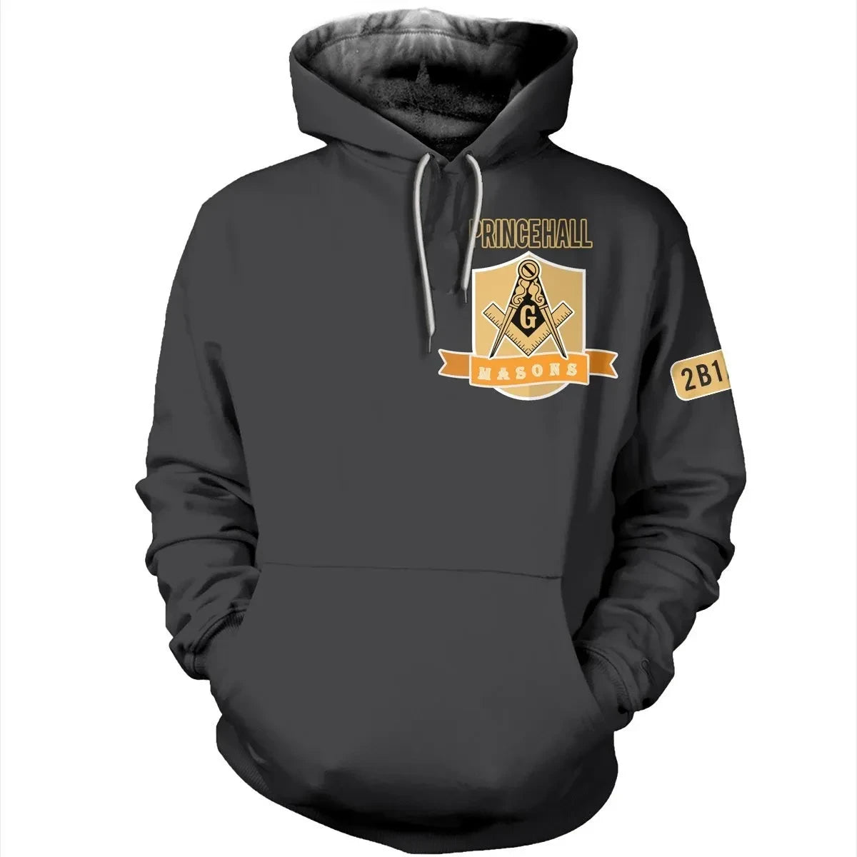 Fraternity Hoodie - Freemasonry Prince Hall Worldwide Brotherhood Hoodie