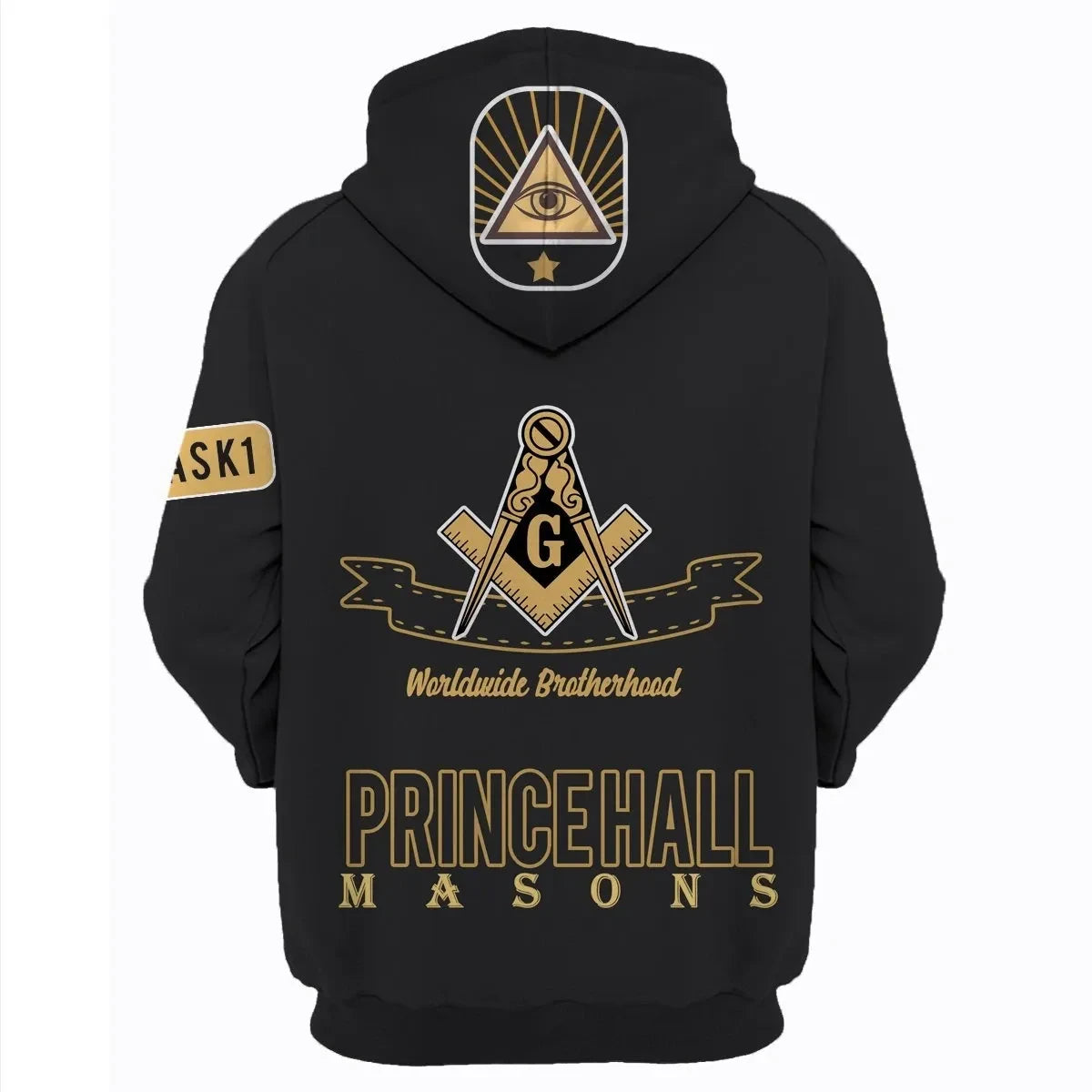 Fraternity Hoodie - Freemasonry Prince Hall Worldwide Brotherhood Hoodie