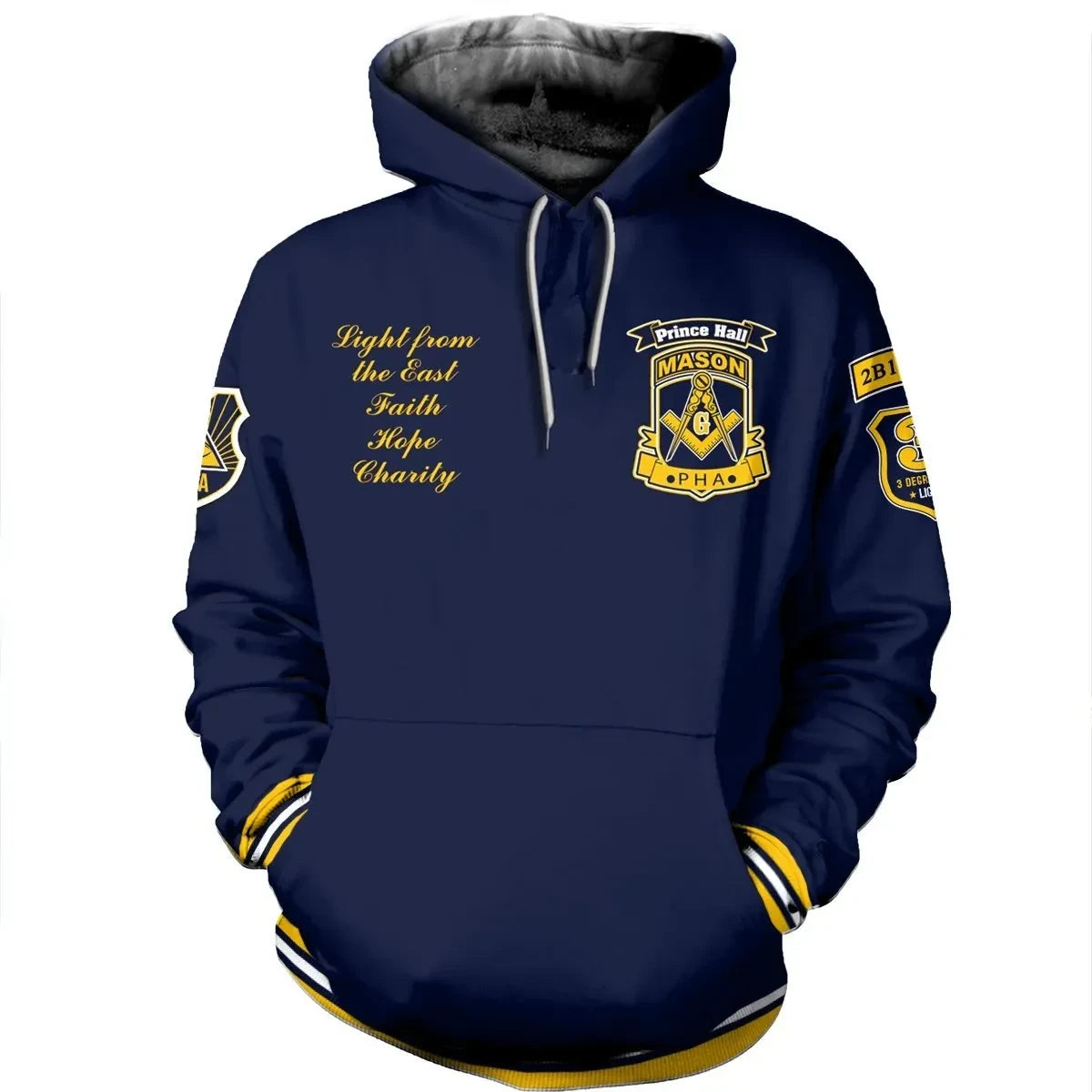 Fraternity Hoodie - Freemasonry Prince Hall Hoodie