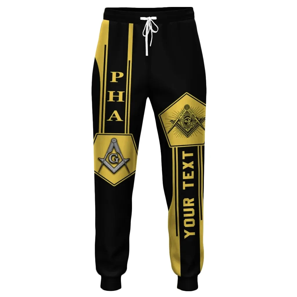 Fraternity Pant - Personalized Prince Hall Freemasonry Jogger Pant Simple Style