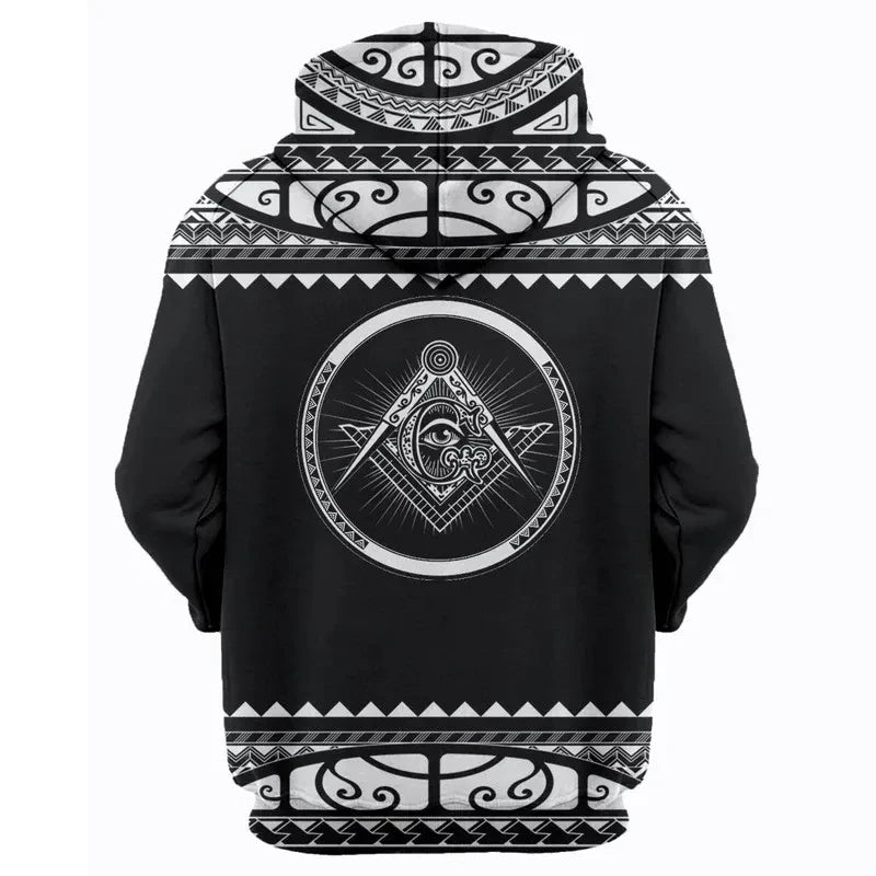 Fraternity Hoodie - Polynesian Freemasonry Hoodie