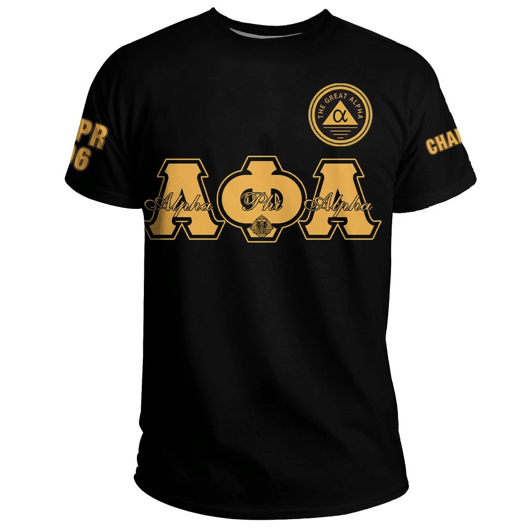 Fraternity TShirt - Alpha Phi Alpha The Great Alpha TShirt