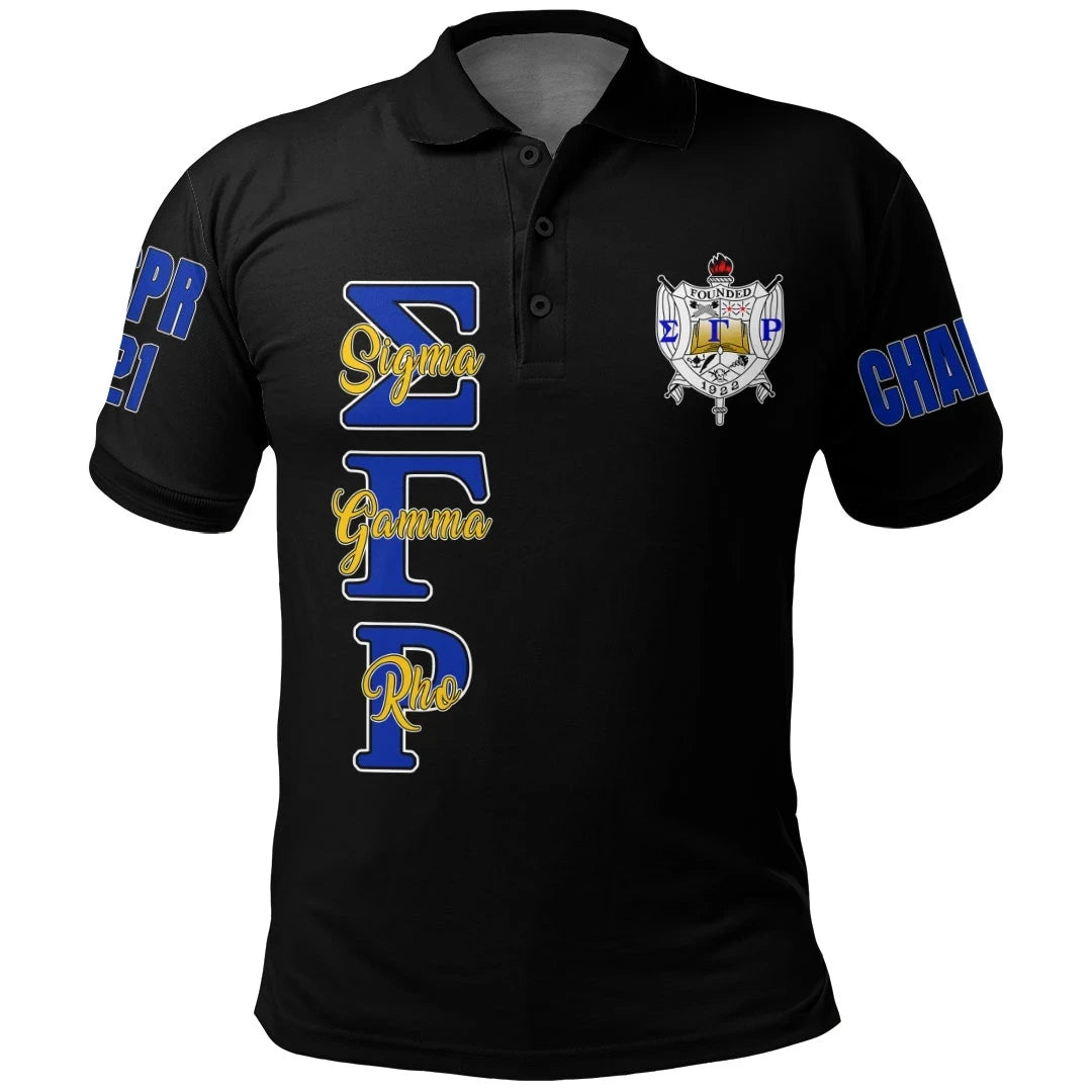 Sorority Polo - Personalized Sigma Gamma Rho Polo Shirt