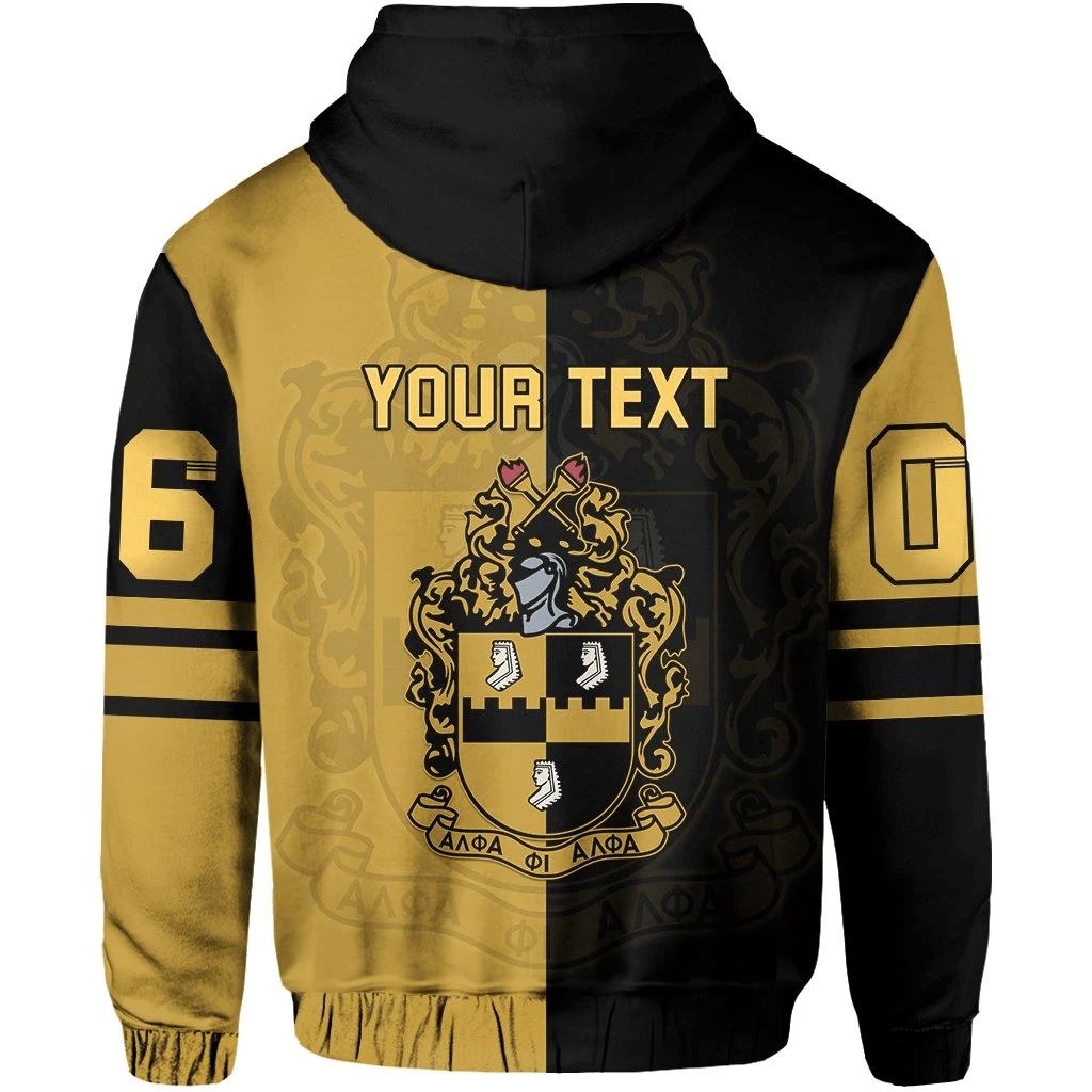 Personalized Alpha Phi Alpha Half Style Pullover A31