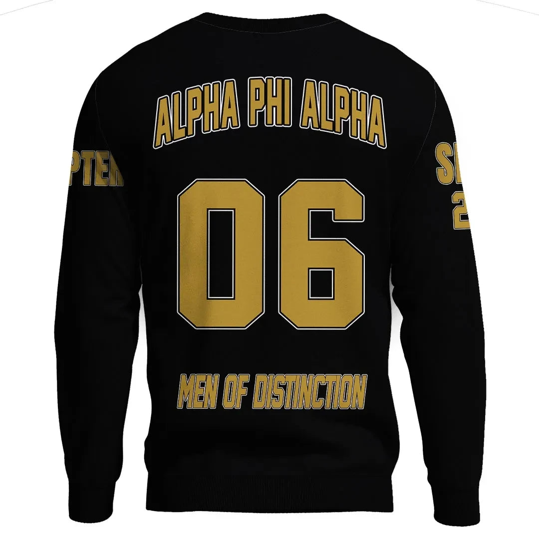 Personalized Alpha Phi Alpha Sweatshirt A31