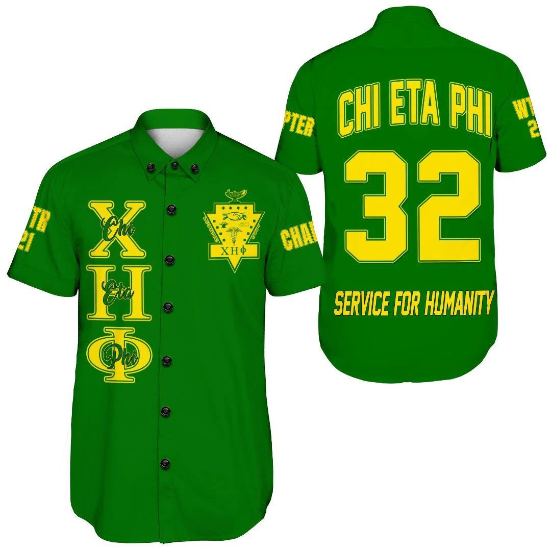 Sorority Shirt - Personalized Chi Eta Phi Short Sleeve Shirt