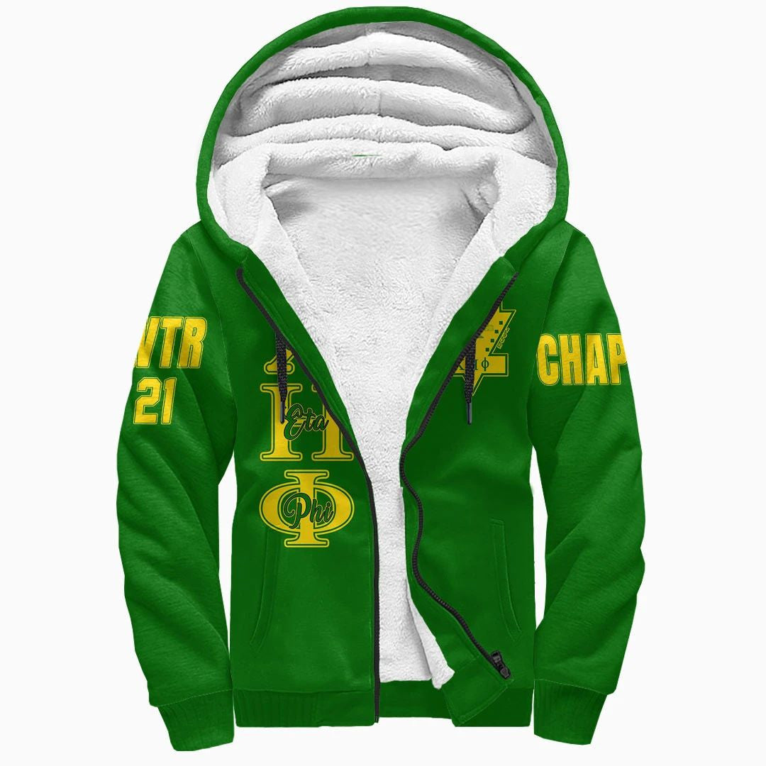 Sorority Hoodie - Personalized Chi Eta Phi Sherpa Hoodie