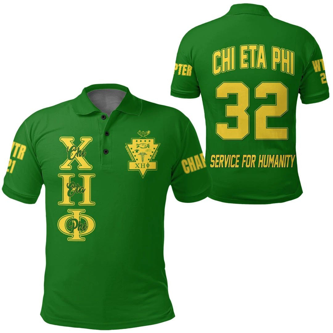 Sorority Polo - Personalized Chi Eta Phi Polo Shirt