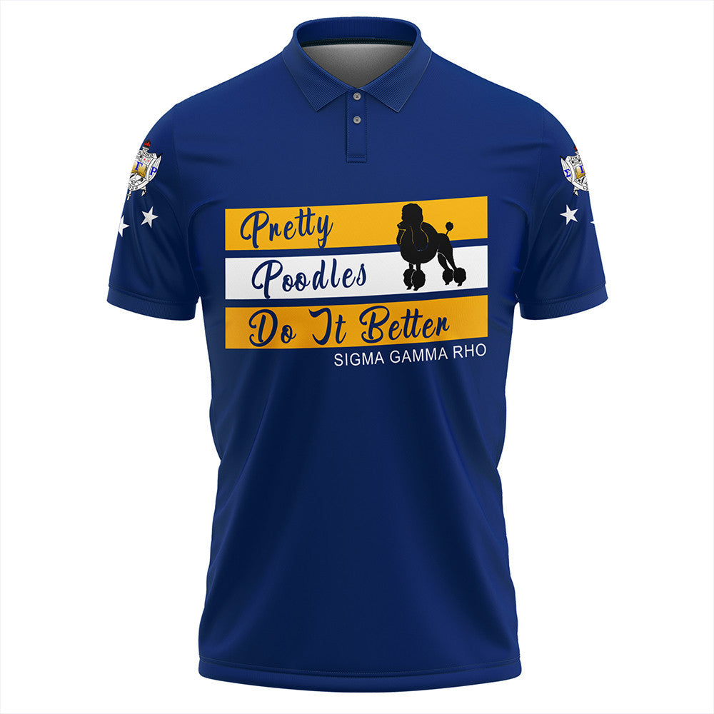 Sorority Polo - Sigma Gamma Rho Greek Life Polo Shirt