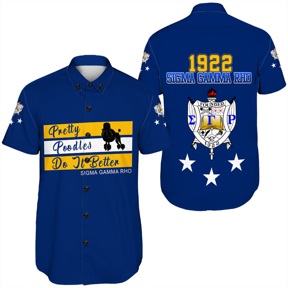 Sorority Shirt - Sigma Gamma Rho Greek Life Short Sleeve Shirt