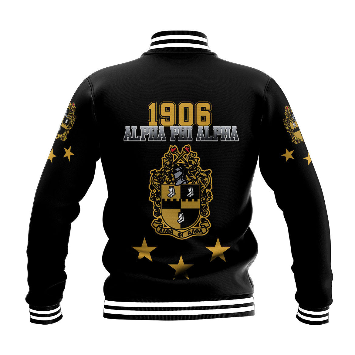 Fraternity Jacket - Alpha Phi Alpha Greek Life Baseball Jacket