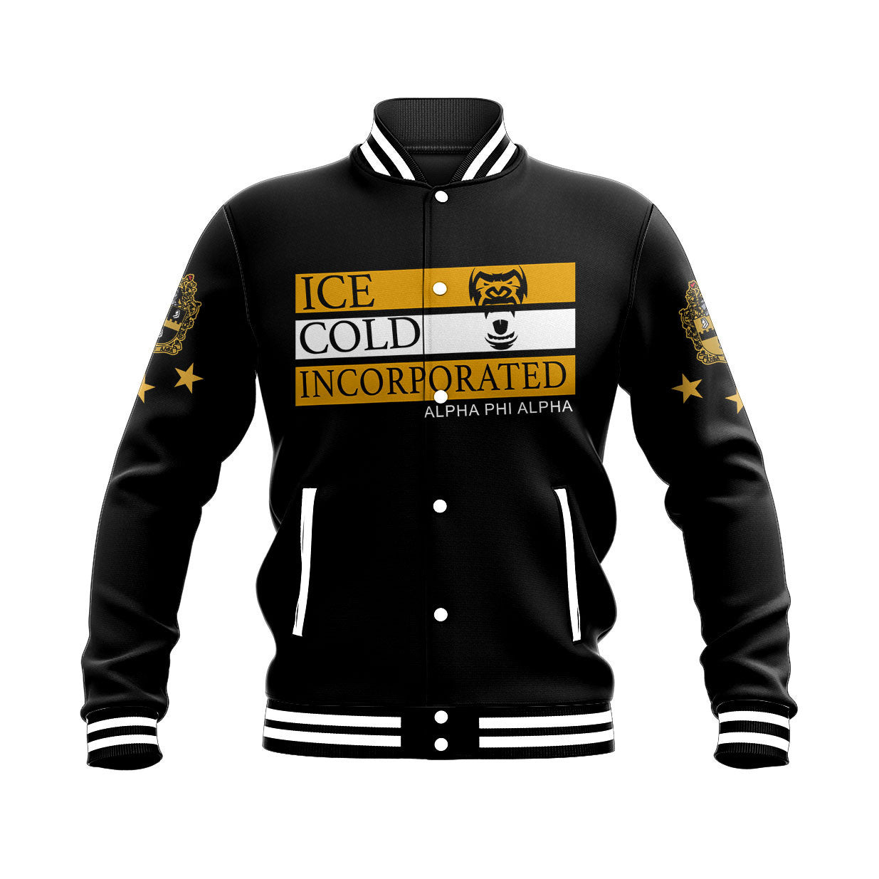 Fraternity Jacket - Alpha Phi Alpha Greek Life Baseball Jacket