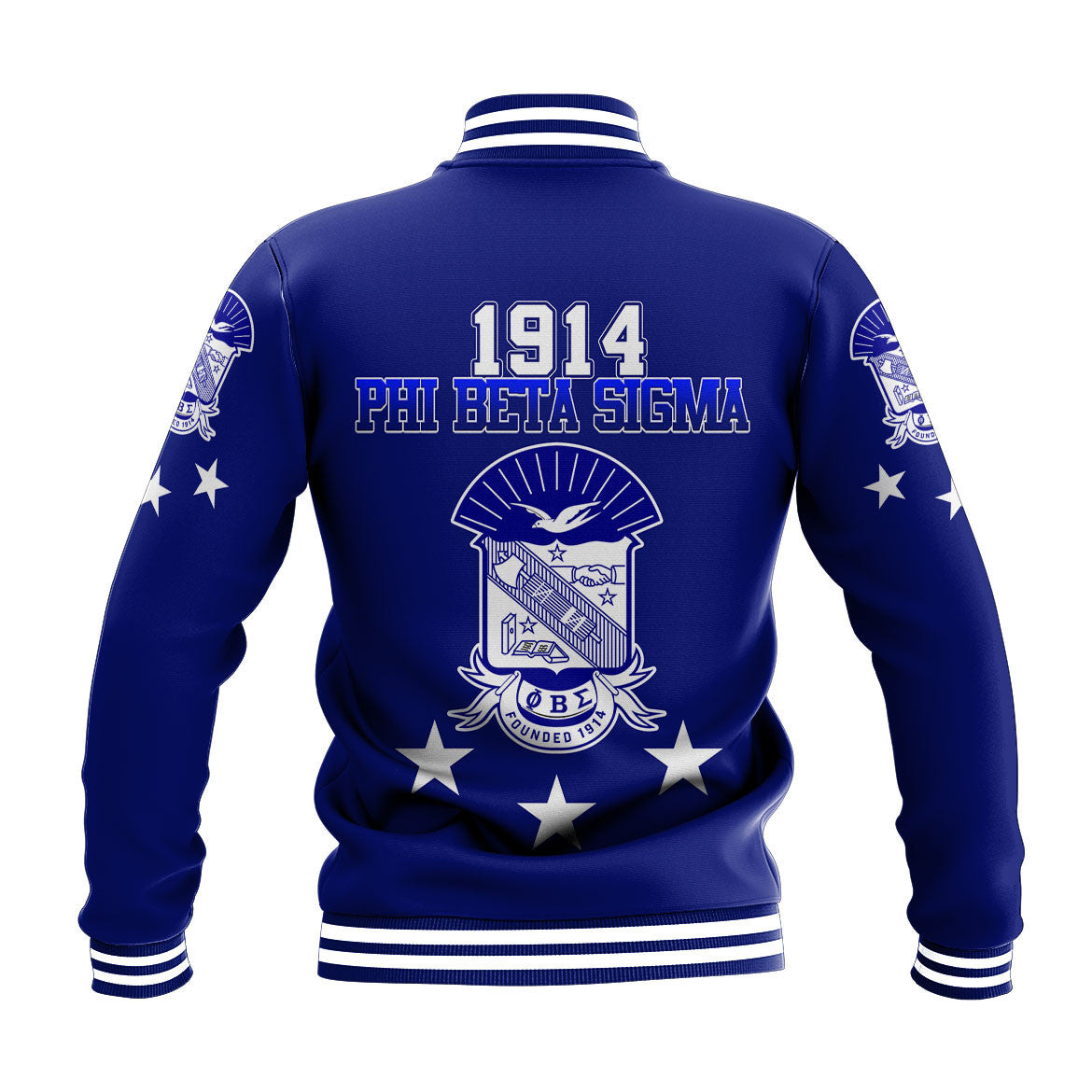 Fraternity Jacket - Phi Beta Sigma Greek Life Baseball Jacket