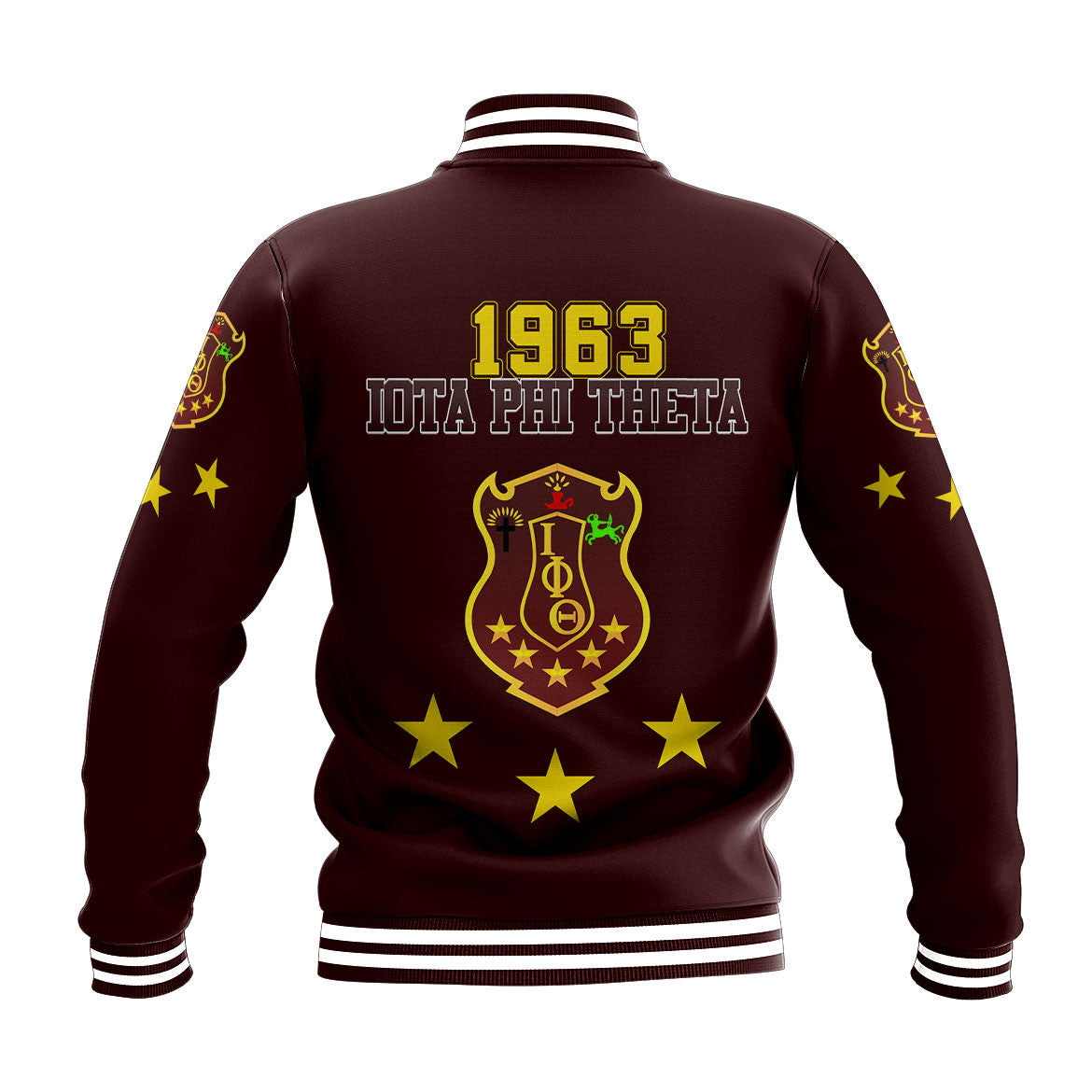 Fraternity Jacket - Iota Phi Theta Greek Life Baseball Jacket