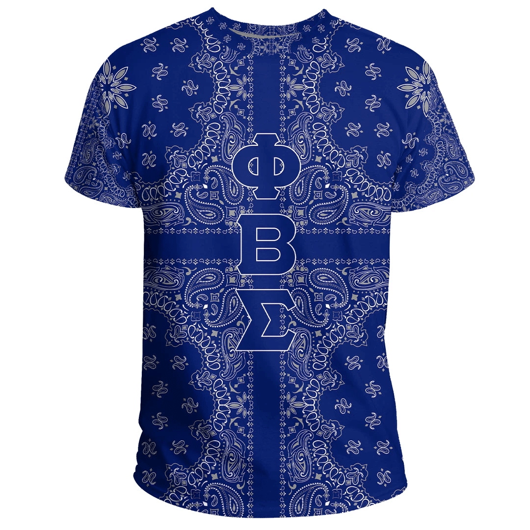 TothetopclosetT-shirt - Phi Beta Sigma Paisley Style T-shirt A31