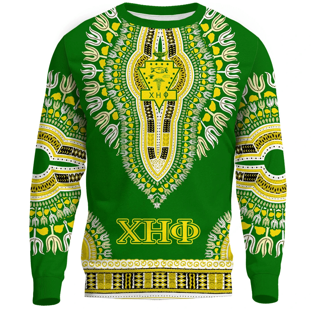 Sorority Sweatshirt - Chi Eta Phi Dashiki Sweatshirt