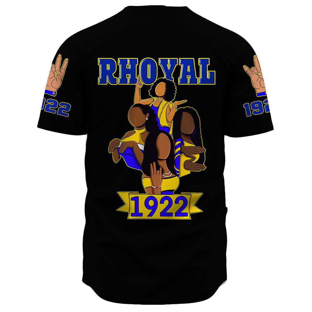 Sorority Baseball Jersey - Sigma Gamma Rho Sisterhood Baseball Jersey