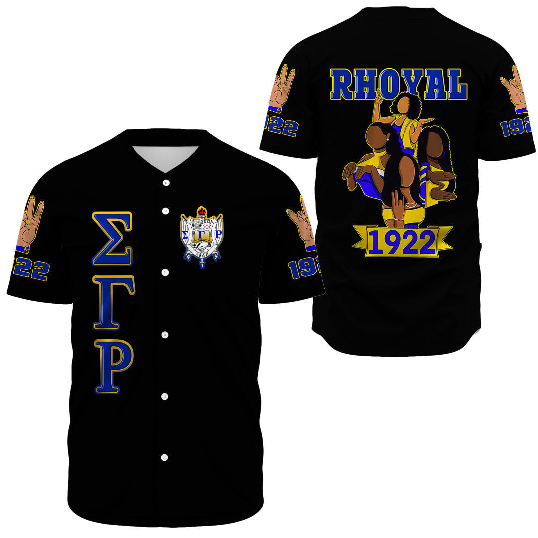Sorority Baseball Jersey - Sigma Gamma Rho Sisterhood Baseball Jersey
