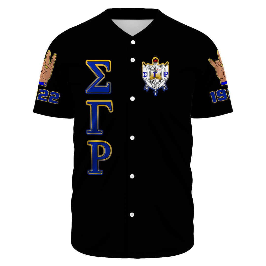 Sorority Baseball Jersey - Sigma Gamma Rho Sisterhood Baseball Jersey
