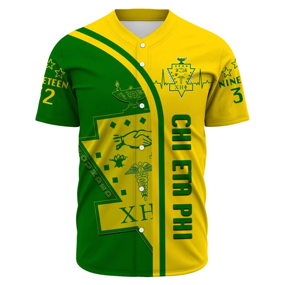 Sorority Baseball Jersey - Chi Eta Phi In My Heart Baseball Jersey