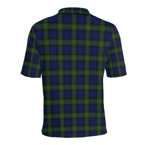 Gunn Modern Clan Polo Shirt, Scottish Tartan Gunn Modern Clans Polo Shirt