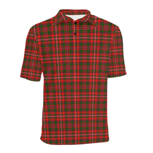 MacKinnon Modern Clan Polo Shirt, Scottish Tartan MacKinnon Modern Clans Polo Shirt