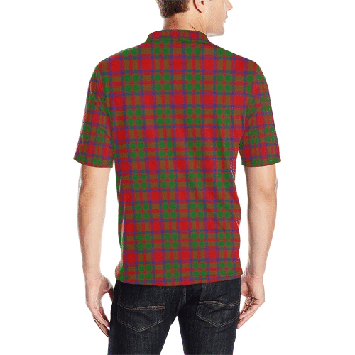 MacKintosh Modern Clan Polo Shirt, Scottish Tartan MacKintosh Modern Clans Polo Shirt