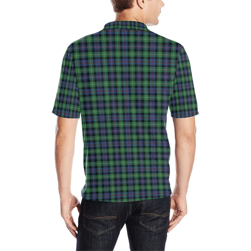 Farquharson Ancient Clan Polo Shirt, Scottish Tartan Farquharson Ancient Clans Polo Shirt