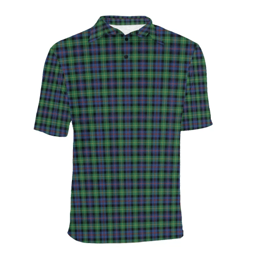 Farquharson Ancient Clan Polo Shirt, Scottish Tartan Farquharson Ancient Clans Polo Shirt