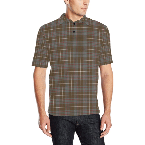 MacIntyre Hunting Weathered  Tartan Polo Shirt