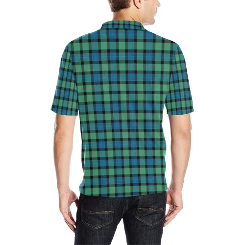 Gunn Ancient Clan Polo Shirt, Scottish Tartan Gunn Ancient Clans Polo Shirt