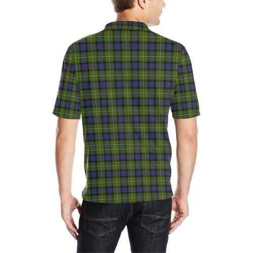 Fergusson Modern Clan Polo Shirt, Scottish Tartan Fergusson Modern Clans Polo Shirt