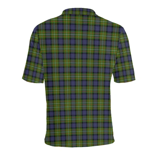 Fergusson Modern Clan Polo Shirt, Scottish Tartan Fergusson Modern Clans Polo Shirt