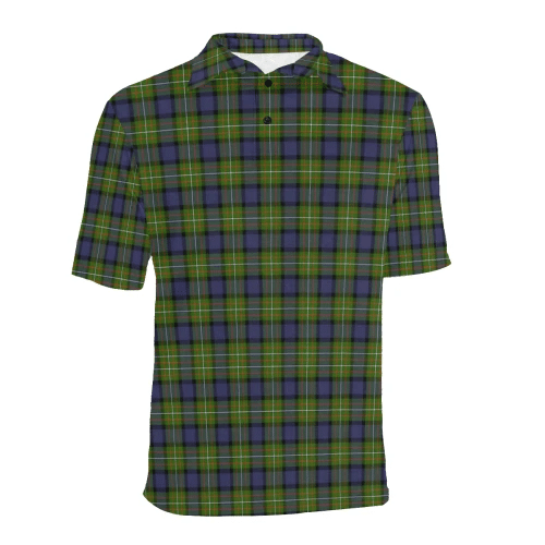 Fergusson Modern Clan Polo Shirt, Scottish Tartan Fergusson Modern Clans Polo Shirt