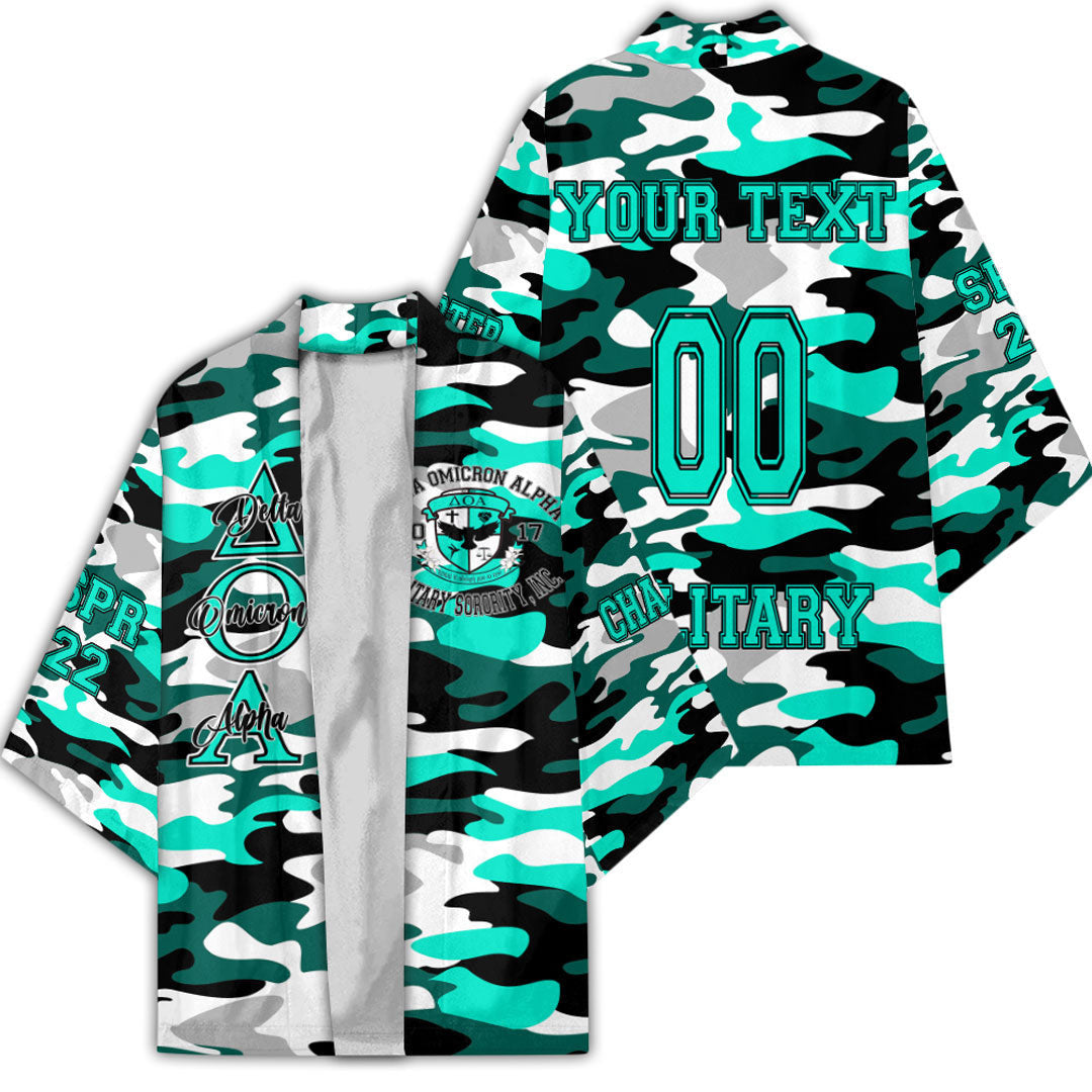 (Custom) Clothing - Delta Omicron Alpha Camo Kimono A35